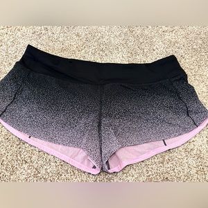 Lululemon speed up short size 10